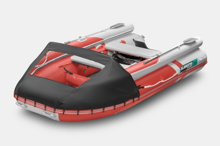 GLADIATOR E 380 X Expedition Красно-белый моторная лодка ПВХ