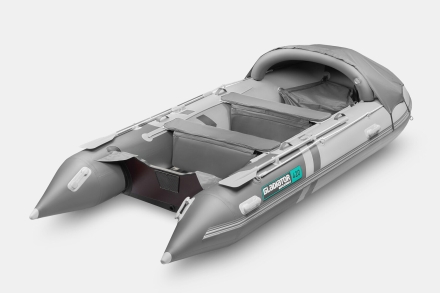 Gladiator C 420 AL ACTIVE Светло-темносерый моторная лодка ПВХ Алюминиевый пайол