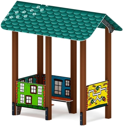 Домик средний 1 (Город) МФ 10.01.05-01