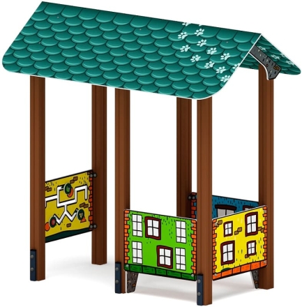 Домик средний 1 (Город) МФ 10.01.05-01