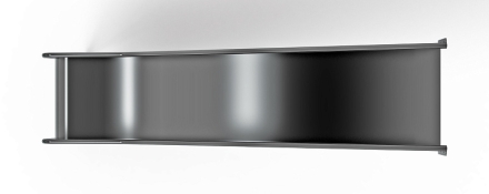 Горка из нержавеющей стали приставная 1200 SNP 1200.470-02