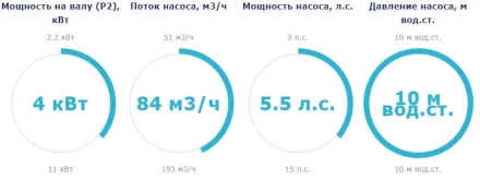 Насос с префильтром Saci Pumps CF-2 550