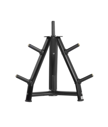 BRONZE GYM H-041 Подставка для дисков (ЧЁРНЫЙ)