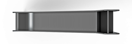 Горка для геопластики из нержавеющей стали 1200 SNG 1200.470-01