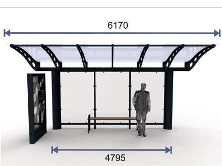 Остановочный павильон &quot;Прайм-6&quot;