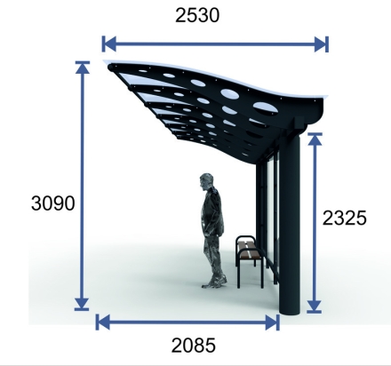 Остановочный павильон &quot;Прайм-6&quot;