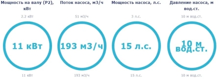Насос с префильтром Saci Pumps CF-2 1500