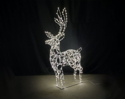 Световая фигура Олень стилизованный большой d001