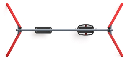 Качели двойные М2 - ИО 12.М.03.04.03-01