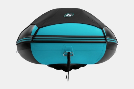 Gladiator E 450 PRO AIR черно-бирюзовый моторная лодка ПВХ