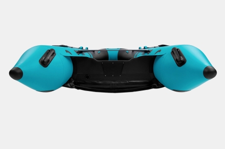 Gladiator E 450 PRO AIR черно-бирюзовый моторная лодка ПВХ