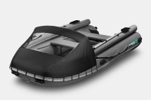 GLADIATOR E 420 X Expedition Темно-серый моторная лодка ПВХ