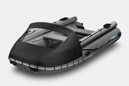 GLADIATOR E 420 X Expedition Темно-серый моторная лодка ПВХ