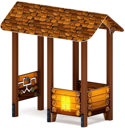 Домик средний 1 (Эко) МФ 10.01.05-02