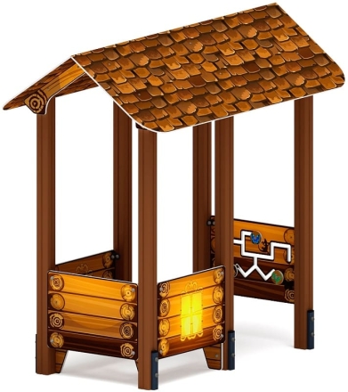 Домик средний 1 (Эко) МФ 10.01.05-02