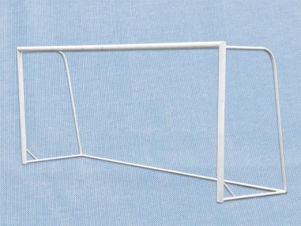 Ворота футбольные 2,44х7,32м, круглая труба D=89мм