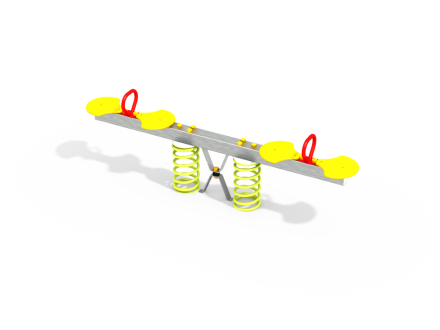 ДИО 3.30.11 Качалка балансир на пружинках цинк