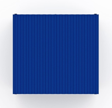 Навес контейнерной площадки для мусора (1 секция) МФ 55.02.02.1-03