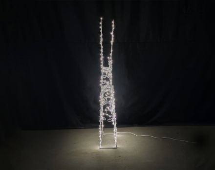 Световая фигура Олень стилизованный малый d016