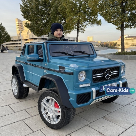 Электромобиль Mercedes-Benz Maybach G650 AMG 4WD синий