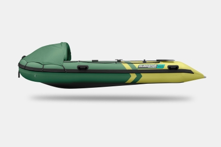 Gladiator C 420 AL ACTIVE Зелено-оливковый моторная лодка ПВХ Алюминиевый пайол