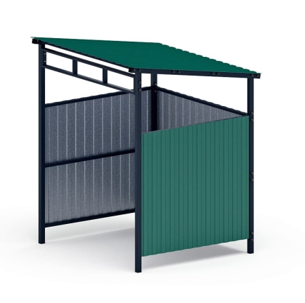 Навес контейнерной площадки для мусора (1 секция) МФ 55.02.03.1-01