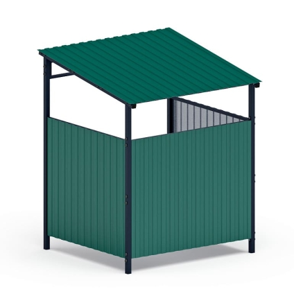 Навес контейнерной площадки для мусора (1 секция) МФ 55.02.03.1-01