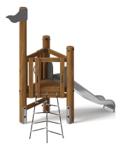 Игровой комплекс (лиственница темный) ДИК 1.24.03-Л.И1.01