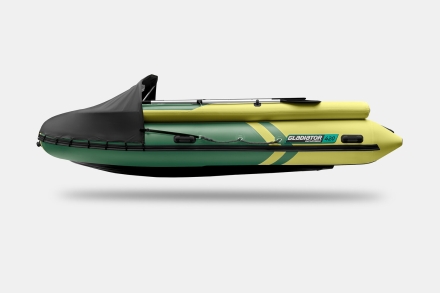 GLADIATOR E 420 X Expedition Зелено-оливковый моторная лодка ПВХ