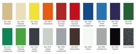 Навес H3 8 метров