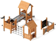 Игровой комплекс (лиственница) ДИК 1.24.04-Л.И1