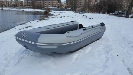 Лодка ПВХ Флагман DK 350 НДНД надувная под мотор
