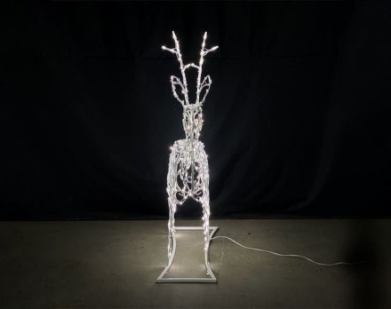 Световая фигура Олень рождественский малый d007