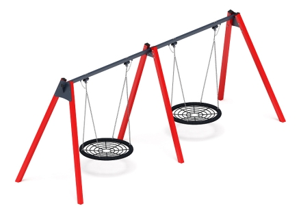 Качели-гнездо М2 (красный) - ИО 12.М.05.05.01-01