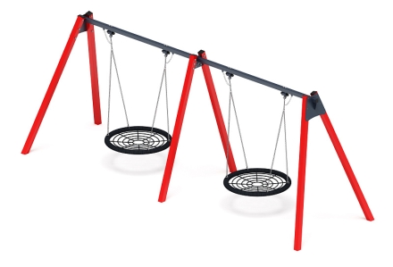 Качели-гнездо М2 (красный) - ИО 12.М.05.05.01-01