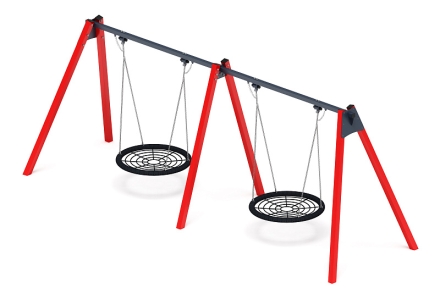 Качели-гнездо М2 (красный) - ИО 12.М.05.05.01-01