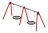 Качели-гнездо М2 (красный) - ИО 12.М.05.05.01-01