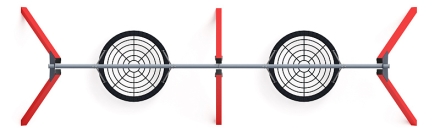 Качели-гнездо М2 (красный) - ИО 12.М.05.05.01-01