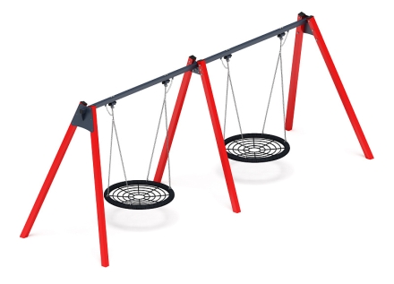 Качели-гнездо М2 (красный) - ИО 12.М.05.05.01-01