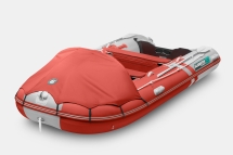 Gladiator C 420 AL ACTIVE Красно-белый моторная лодка ПВХ Алюминиевый пайол