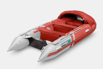 Gladiator C 420 AL ACTIVE Красно-белый моторная лодка ПВХ Алюминиевый пайол