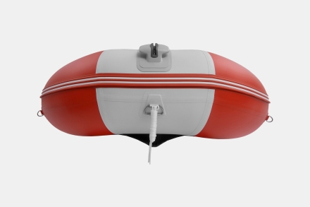 Gladiator C 420 AL ACTIVE Красно-белый моторная лодка ПВХ Алюминиевый пайол