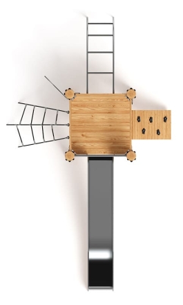 Игровой комплекс (лиственница) ДИК 2.24.01-Л.И1