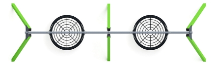 Качели-гнездо М2 (зеленый) - ИО 12.М.05.05.01-02