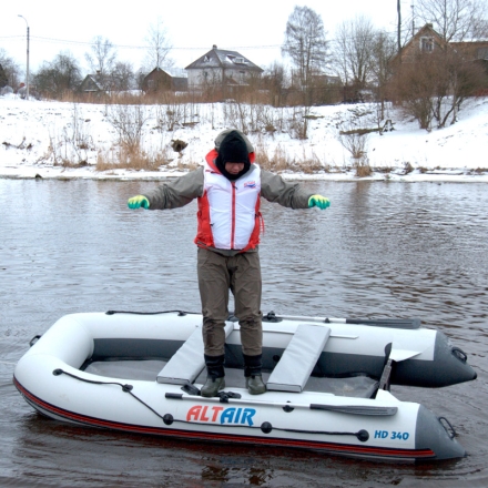 Лодка моторная пвх ALTAIR HD-340 НДНД