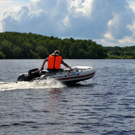 Лодка моторная пвх ALTAIR HD-340 НДНД