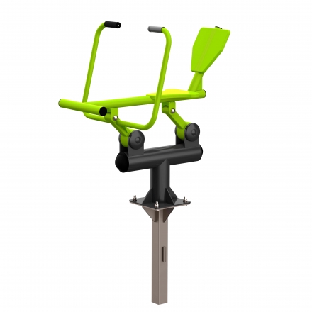 Smart-1018 Уличный тренажер Гребля Zavodsporta