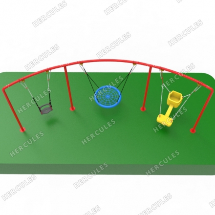 Качели Дуга 3-х местные для малышей