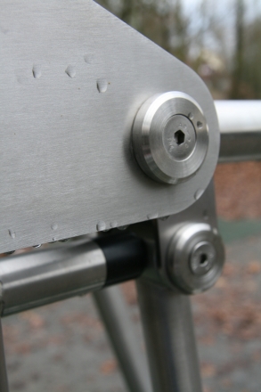 УТЭ-Z-021 Жим ногами и Жим от груди из нержавеющей стали