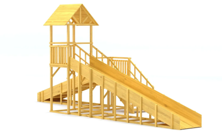 Зимняя горка Савушка Зима Wood 7/3